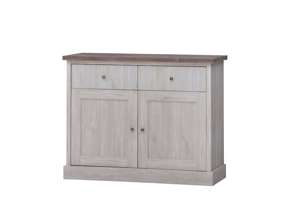 TYC - Commode Odette  2D2L - White Oak - 110x88x45cm