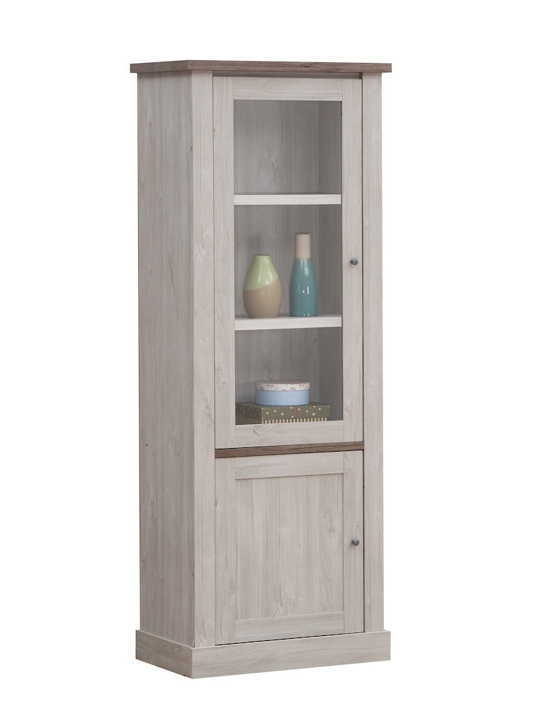 TYC - Tower Odette -  Glas Deur - White Oak - 73x19x4,6cm