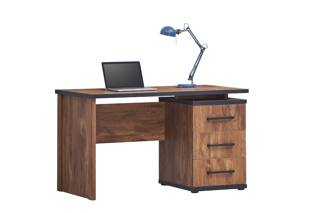 TYC - Bureel Ormand  - Acacia + Black Concrete - 130x76x70cm