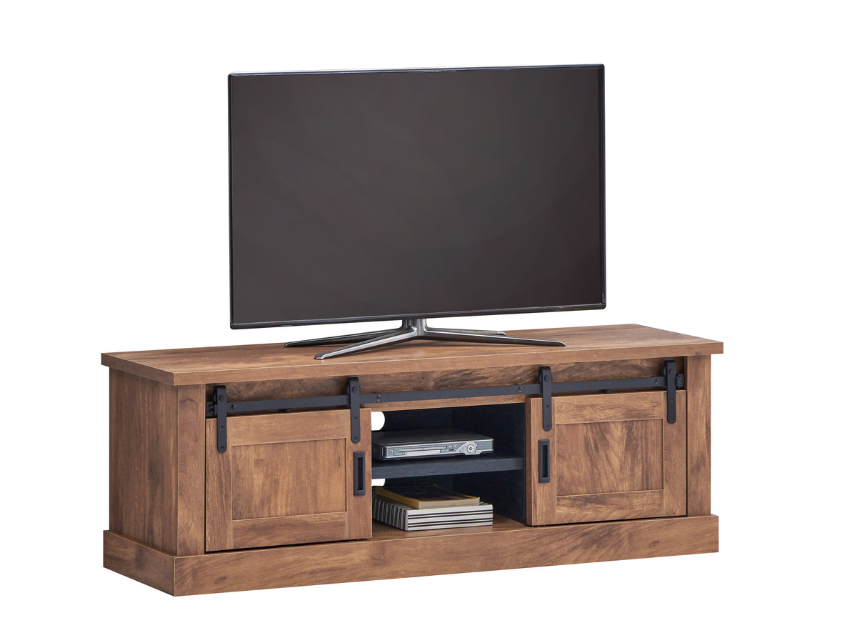 TYC - TV Odin - Accacia hout decor - Zwart beton elementen - 157x46x55cm