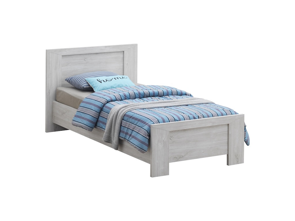 TYC - Bed Omari - White Oak - 109x88x206cm