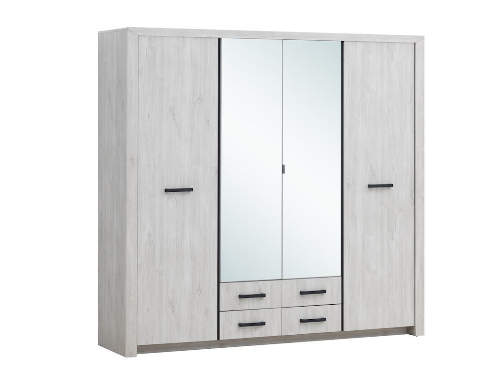 TYC - Slaapkamer Omari - 4-delige - White Oak