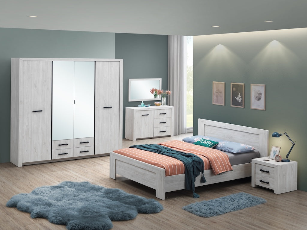 TYC - Slaapkamer Omari - 4-delige - White Oak