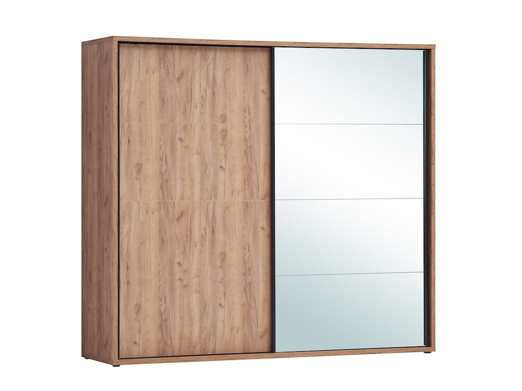 TYC - Slaapkamer Orenda - 4-delige set met kast 240cm - French oak