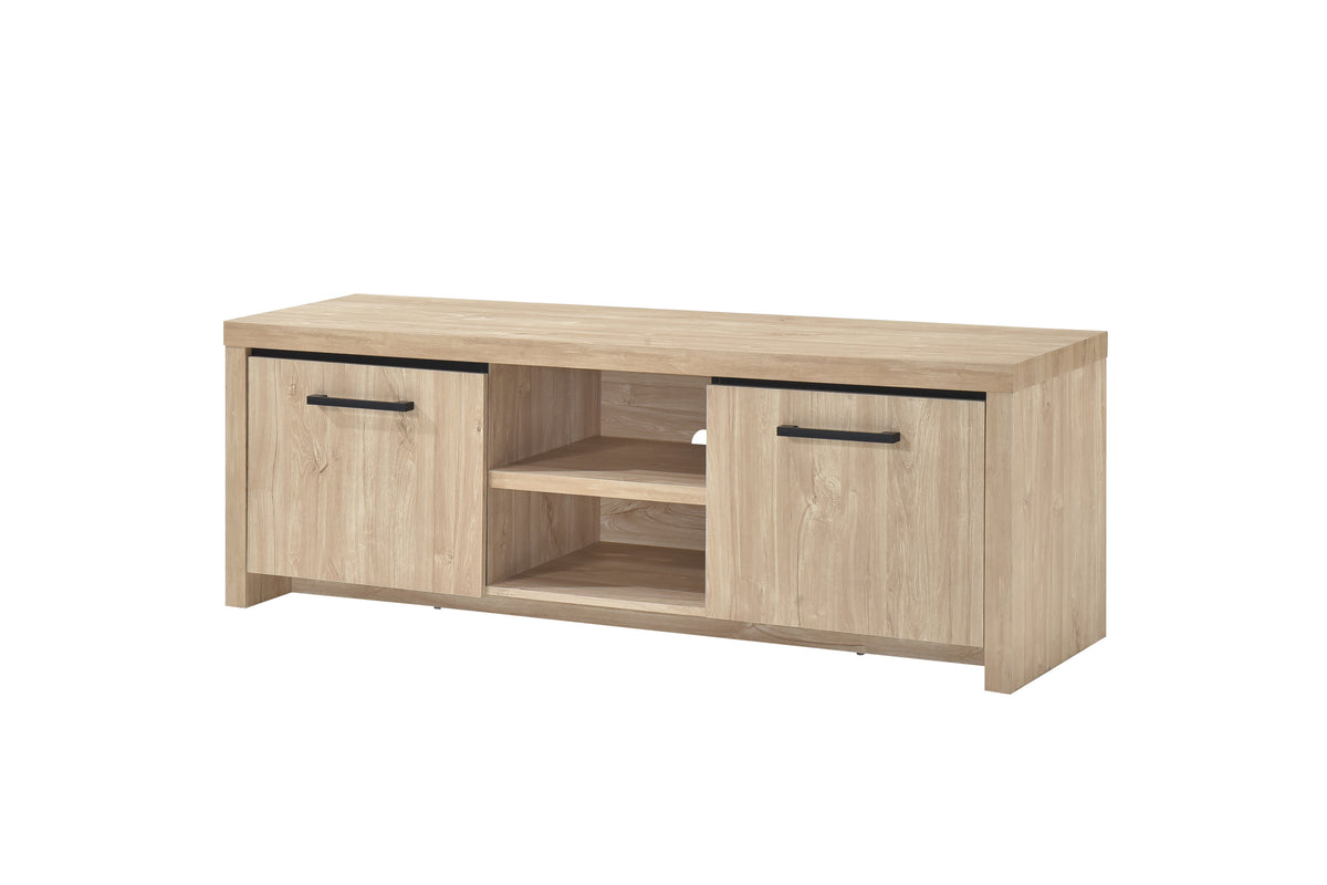 TYC - TV-Meubel Orla - Ivory Oak - 160x55x45cm