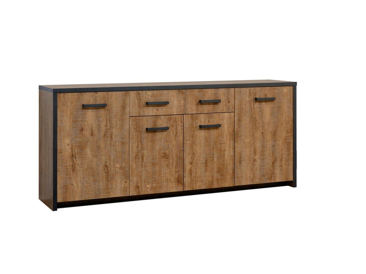 TYC - Dressoir Odelinde - Industrial Oak - 210x90x45cm