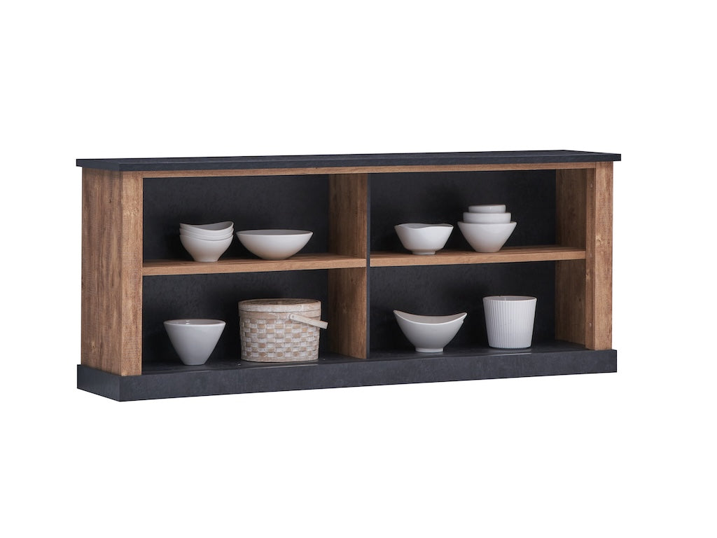 TYC - Eetkamer Omero - 3-delige set - Industrial oak black line