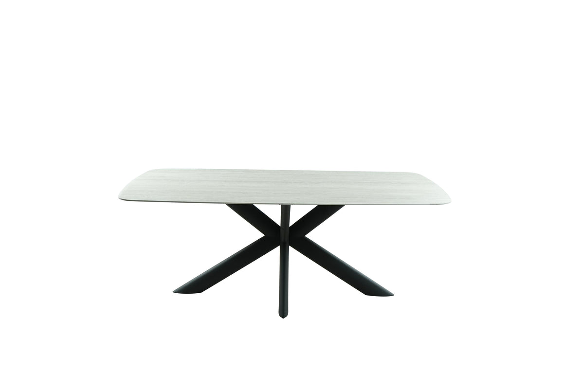GBO - Table TF2507 - Arrondie - Céramique massive 12 mm - 220 x 100 x 76 cm