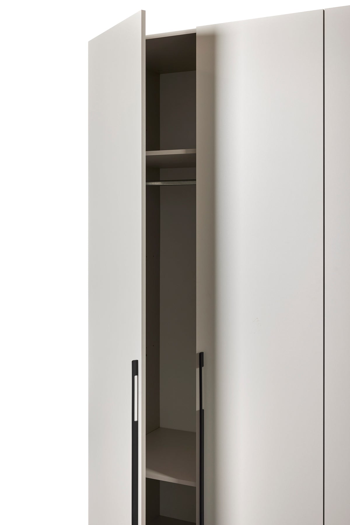 GBO - Kleerkast Acaccia – 4 deuren - 181x208x58 cm - in Cashmere