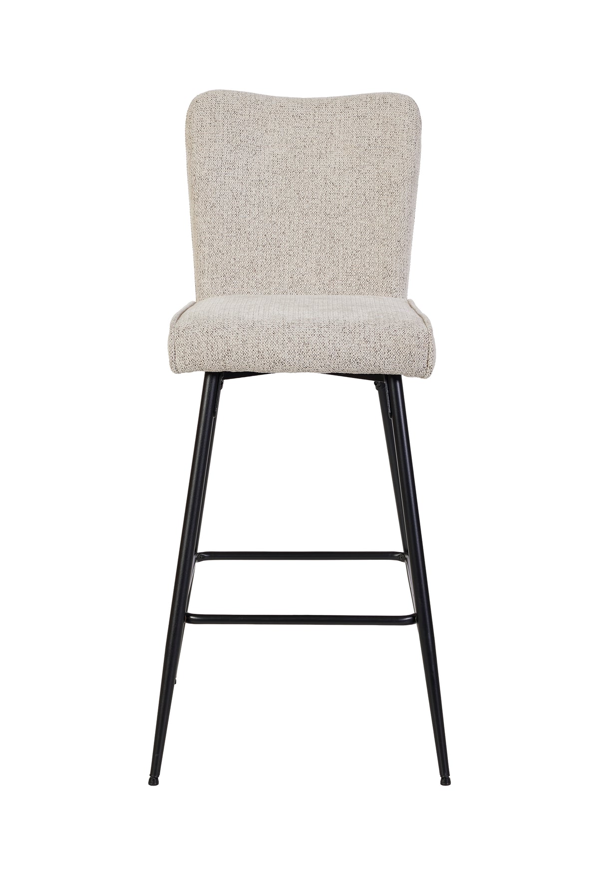GBO - Chaise de bar BST2502 – Tissu - Beige