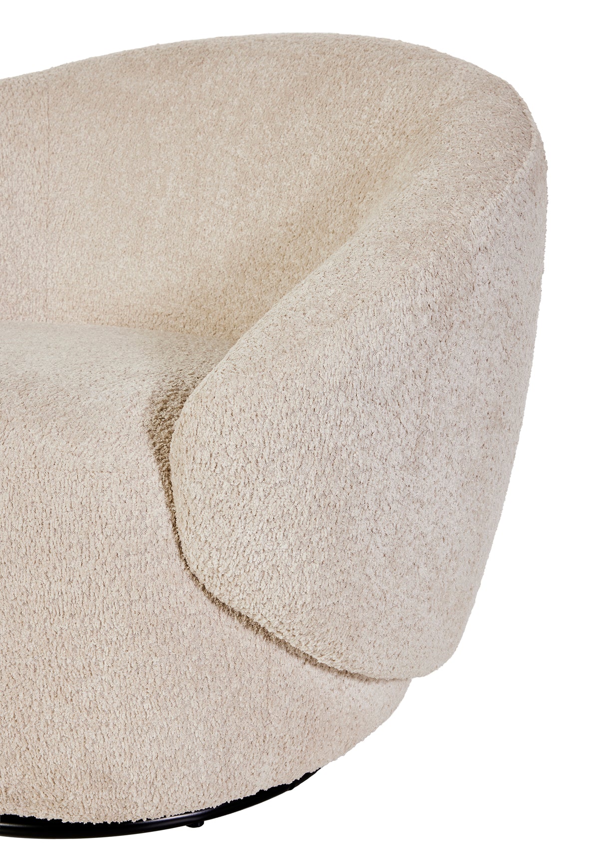 GBO - Pouf Nepal - Blanc - 89x81x76 cm