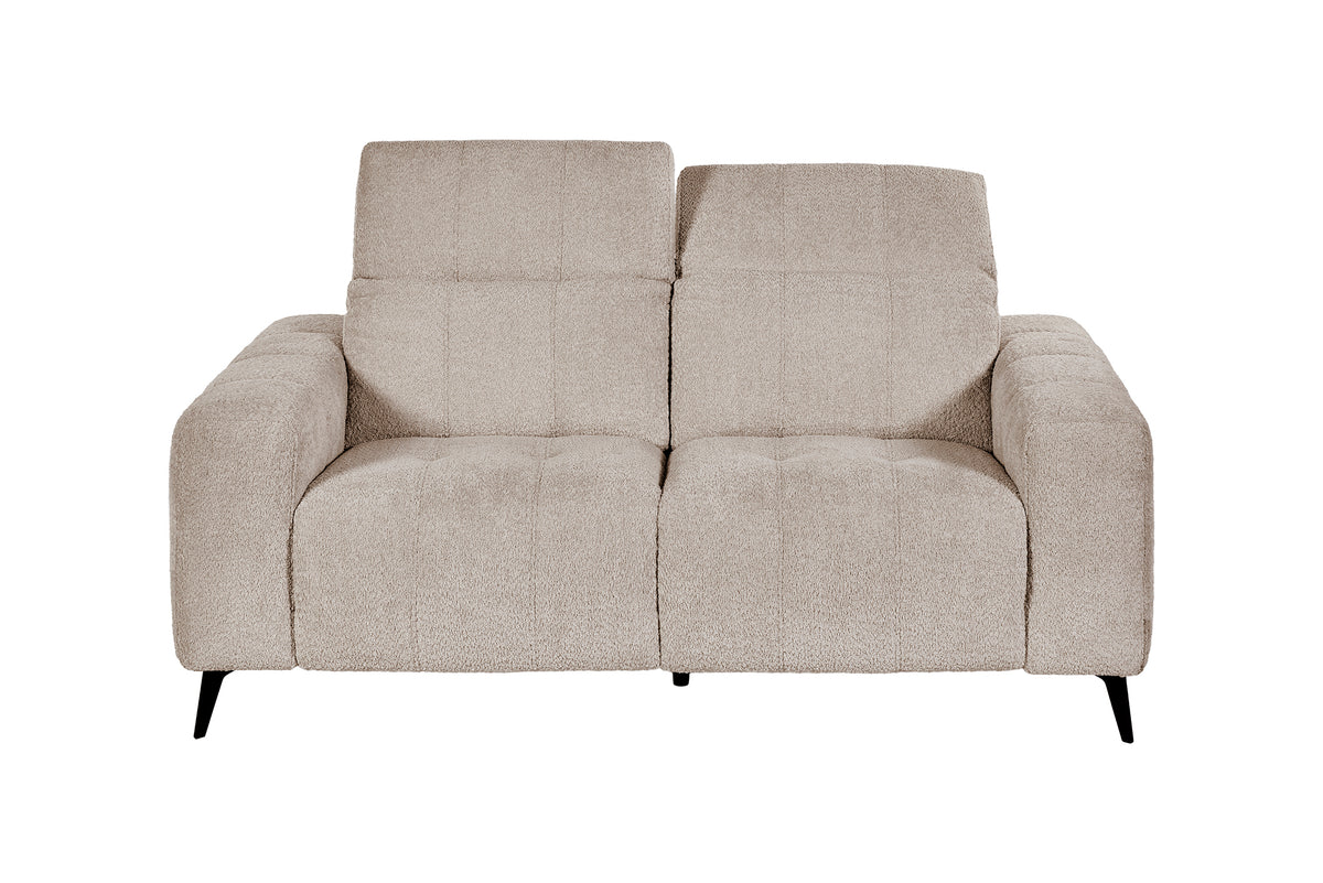 GBO - 2-Zit Vaste Oakland - Taupe - 178x81/102x109 cm