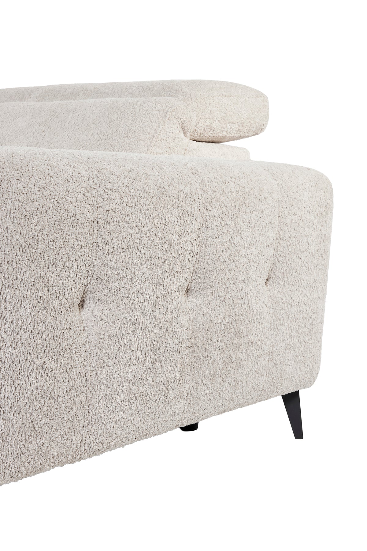 GBO - 3-zit Elektrische Relax Oakland – Wit - 210x81/102x109 cm