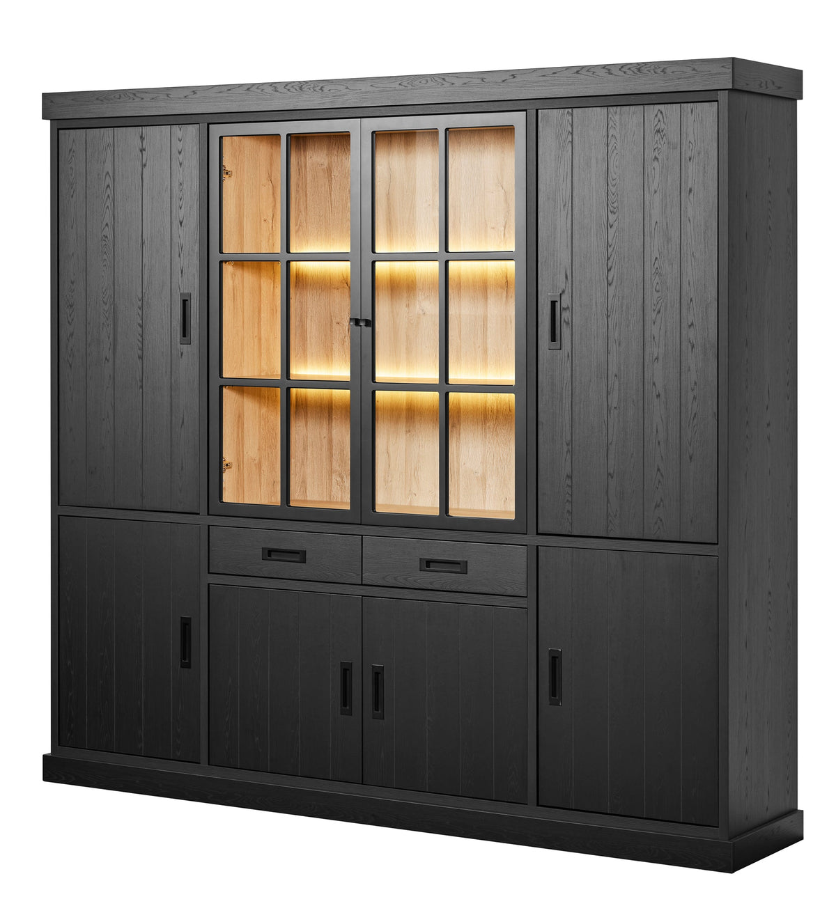 GBO - Bibliotheek Raphael - Nox - 240x221x50cm