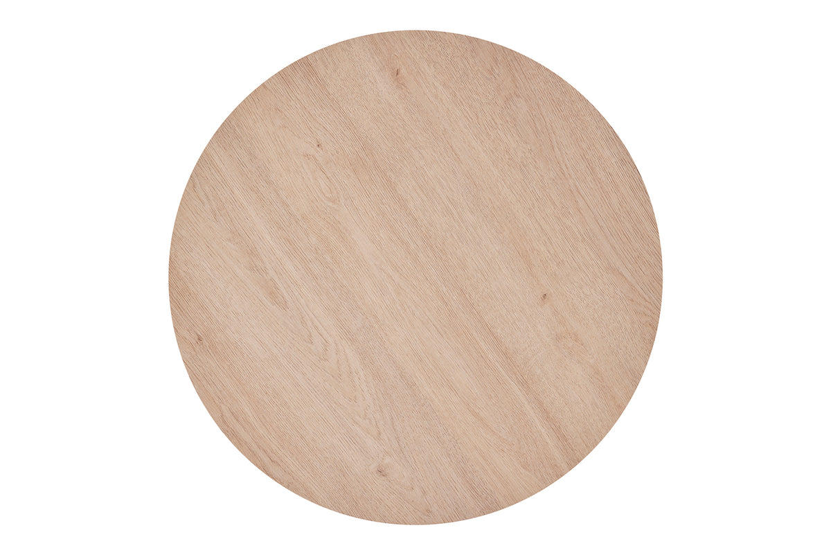 GBO - Bijzettafel SL2303 - Rond - Urban oak - 76 /56 x H 50 /43 cm