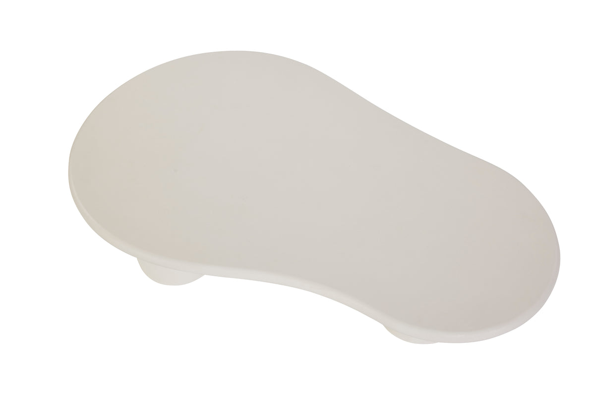 GBO – Cementex Organische Salontafel – Witte kleur – SL2407 – 130x80x35cm