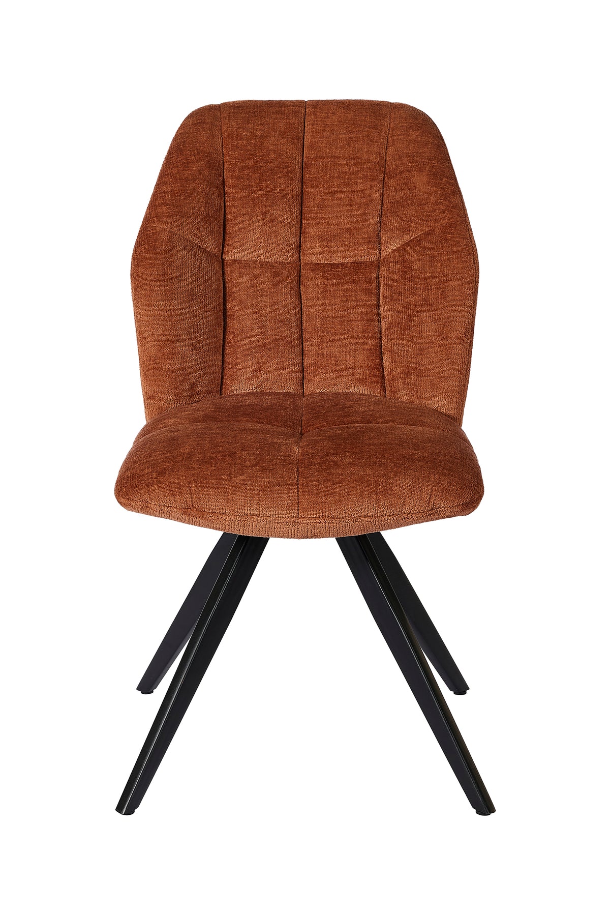 GBO - Eetkamerstoel ST2319-2 - Stof - Rouille - 48x38x50 cm