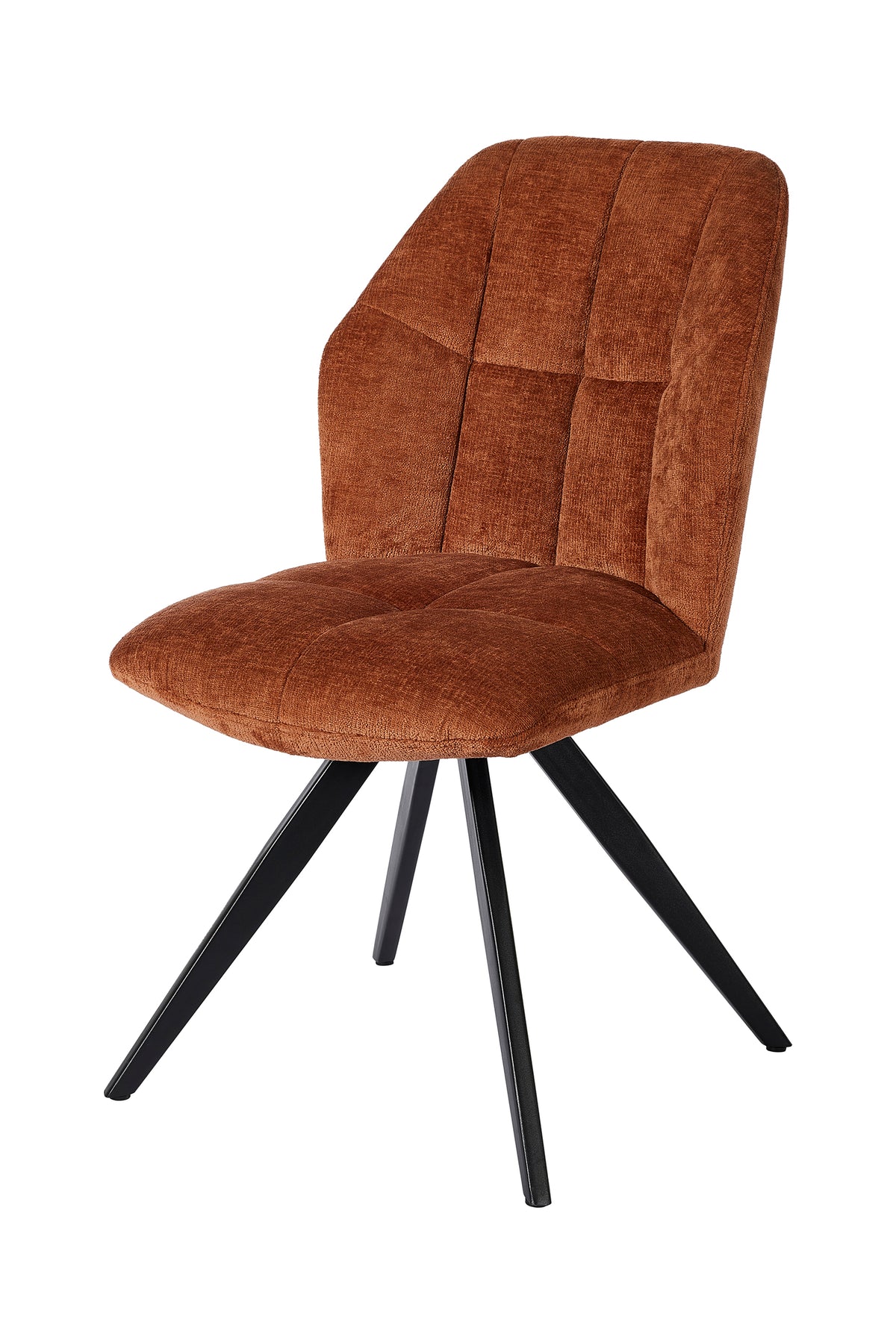 GBO - Eetkamerstoel ST2319-2 - Stof - Rouille - 48x38x50 cm