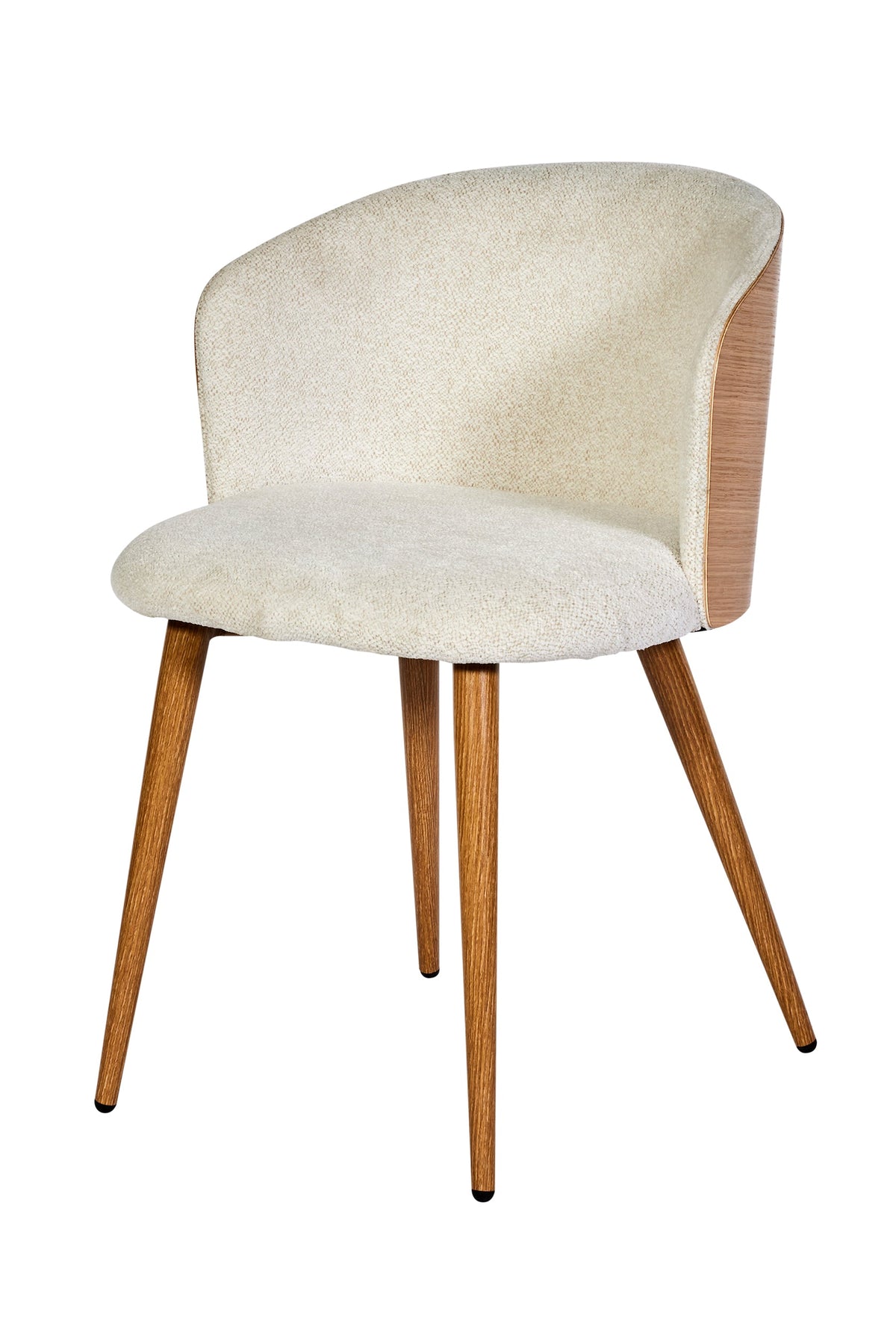 GBO - Eetkamerstoel ST2401 Stof - Wit