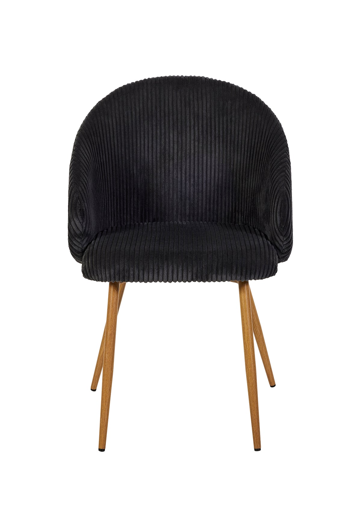 GBO - Chaise de salle à manger ST2404 - Tissu - Noir