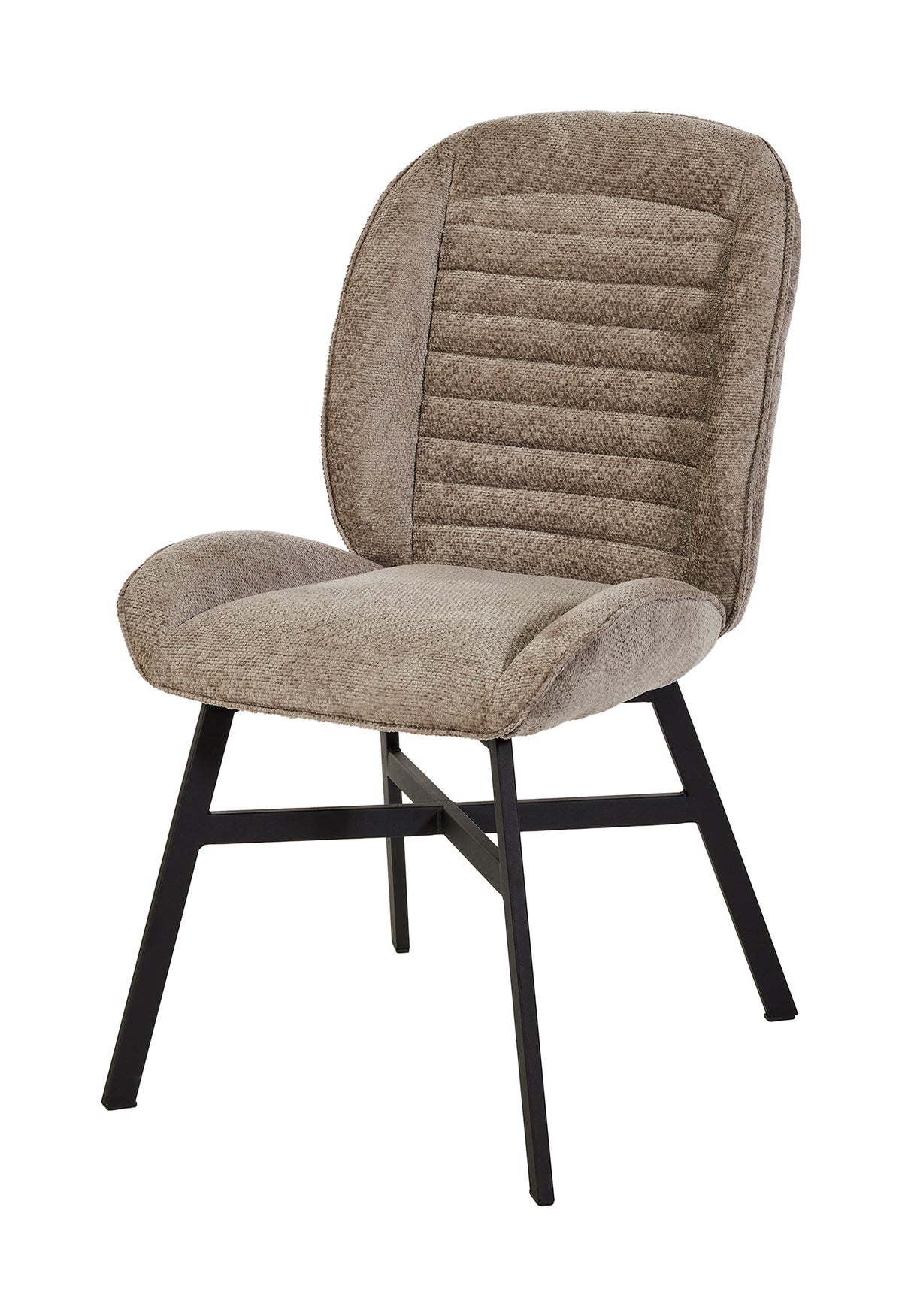 GBO - Chaise de salle à manger ST2407 - Tissu - Taupe