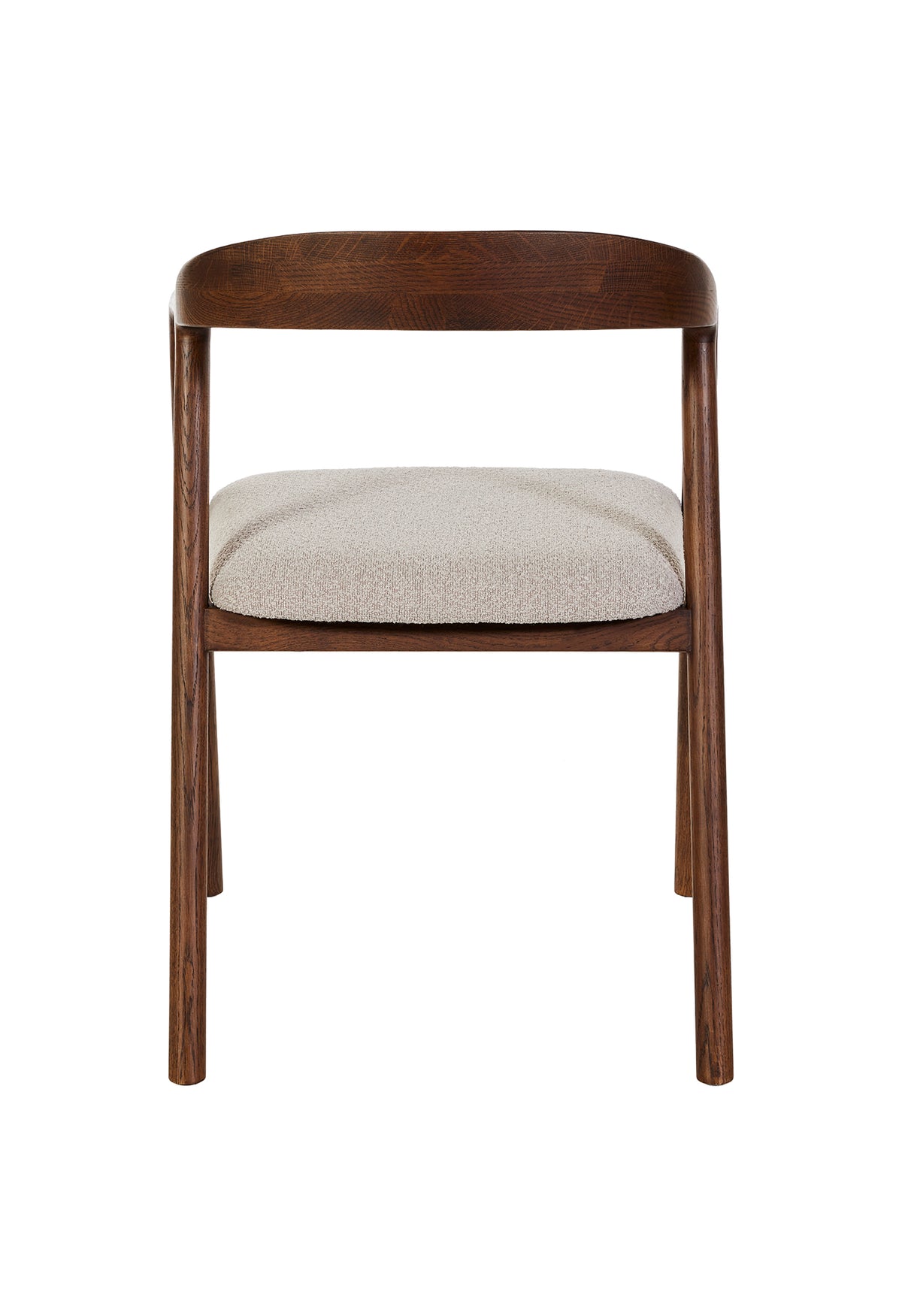 GBO - Chaise de salle à manger Bone ST2410 - Beige/Chêne foncé