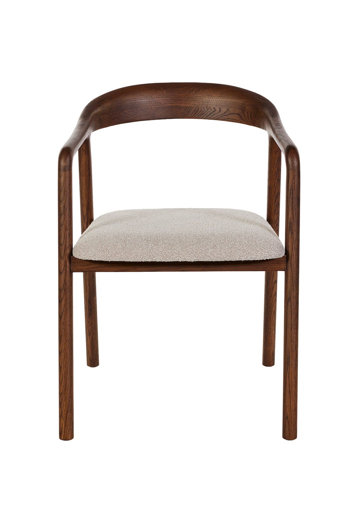 GBO - Eetkamerstoel Bone ST2410 - Beige/Donker Eik