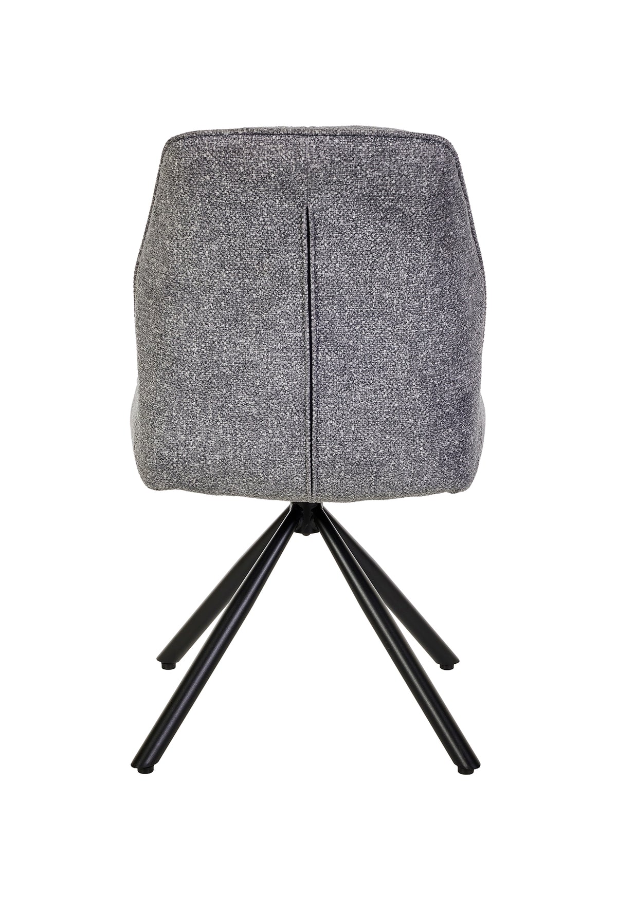 GBO - Eetkamerstoel ST2411 - Stof - Grijs - 90x49x52 cm