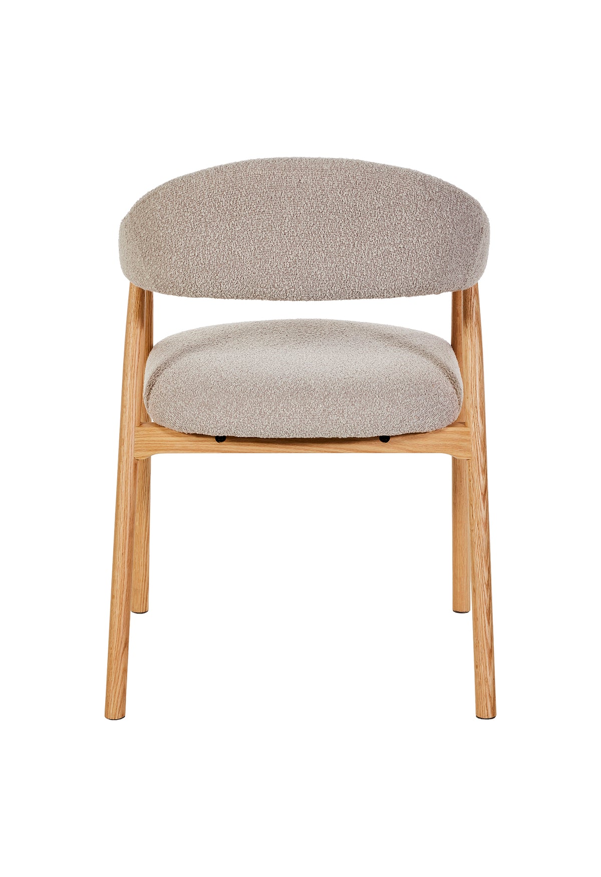 GBO - Eetkamerstoel ST2501 - Stof - Naturel eik