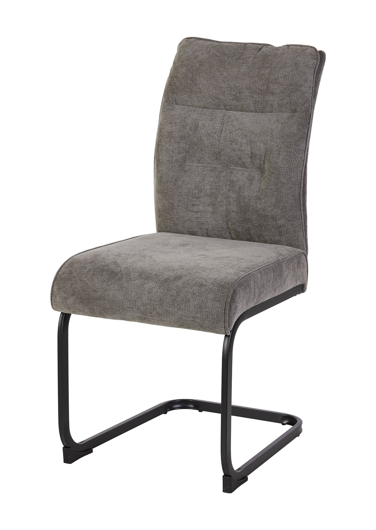 GBO - Chaise de salle à manger ST2507 - Tissu - Gris