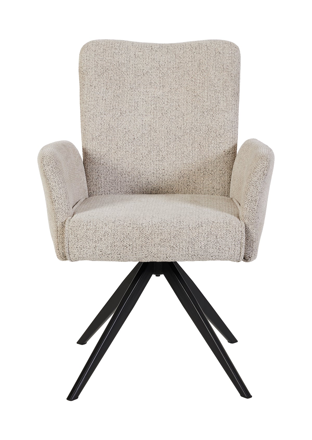 GBO - Eetkamerstoel ST2508 - Stof - Beige