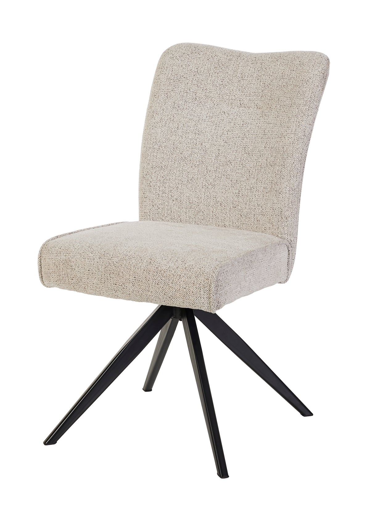 GBO - Eetkamerstoel ST2509 - Stof - Beige