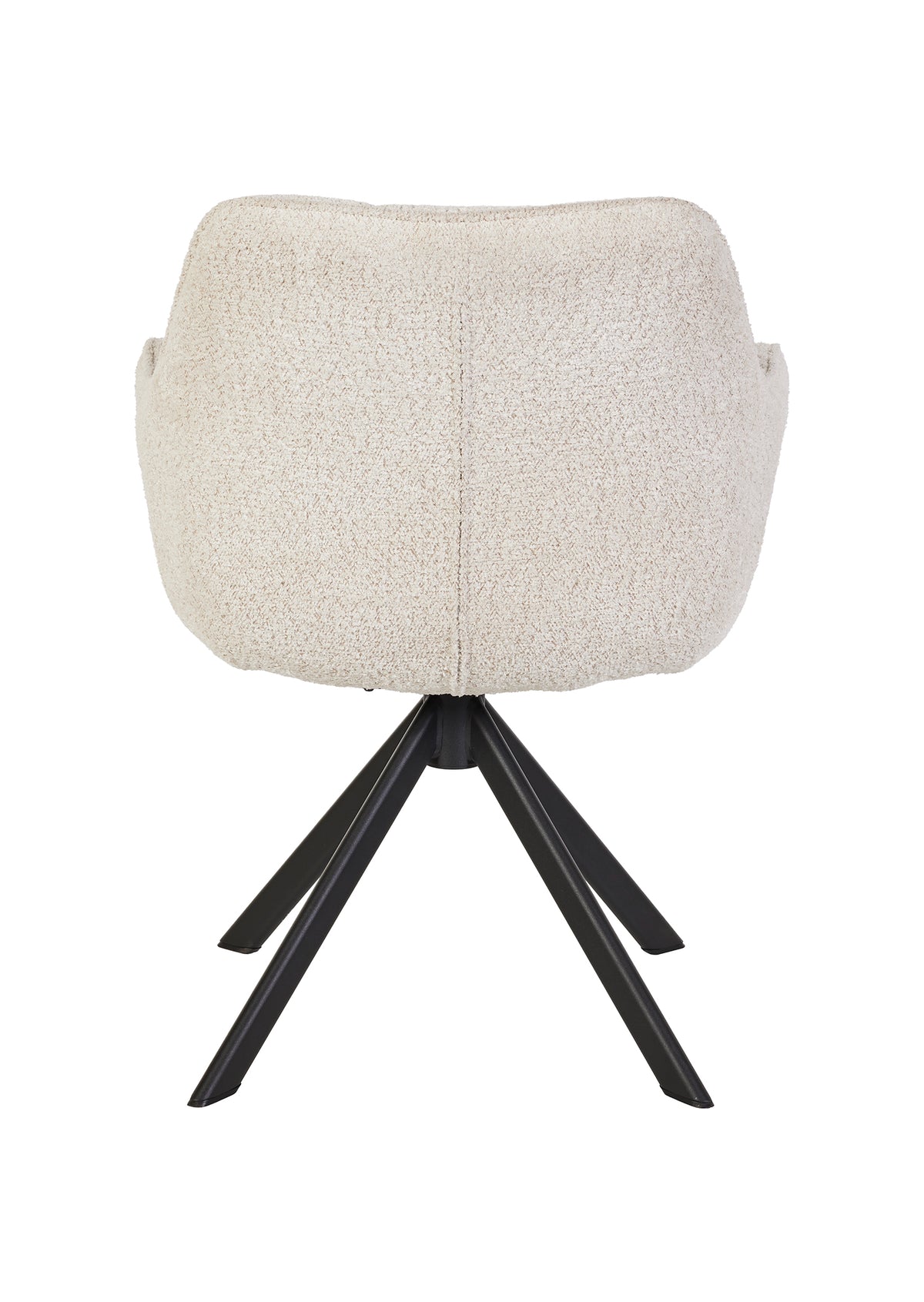 GBO - Eetkamerstoel ST2512 - Stof - Wit