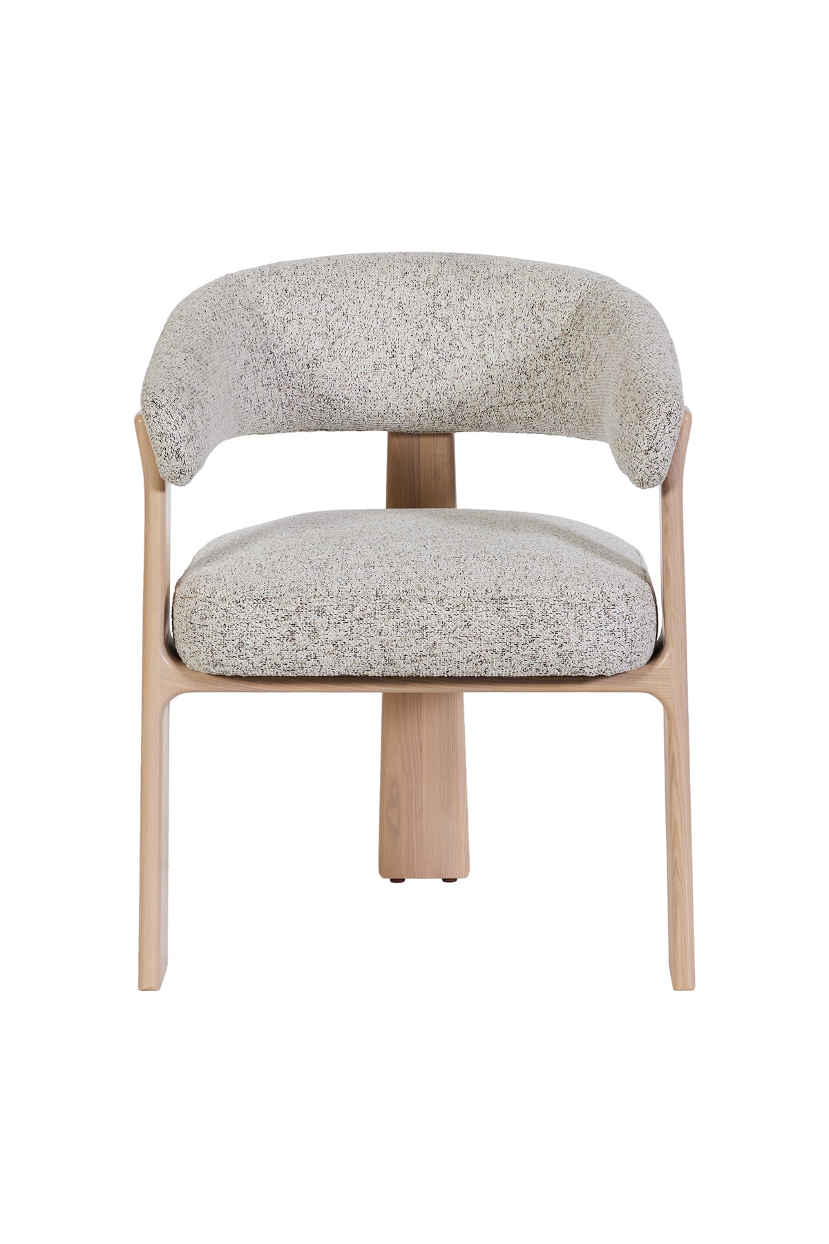 GBO - Chaise de salle à manger ST2602 - Tissu - Bois clair