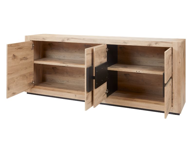 GBO - Buffet San Marino – 210x93x50 cm – Chêne Canyon