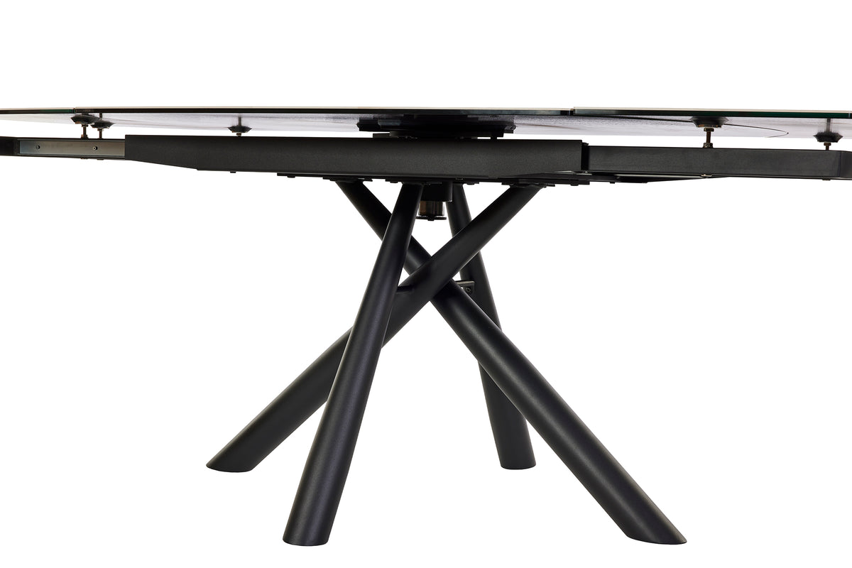 GBO -Verlengtafel TF1909 -Keramisch Sand - 130 ( 200 ) x 95 x 73 cm