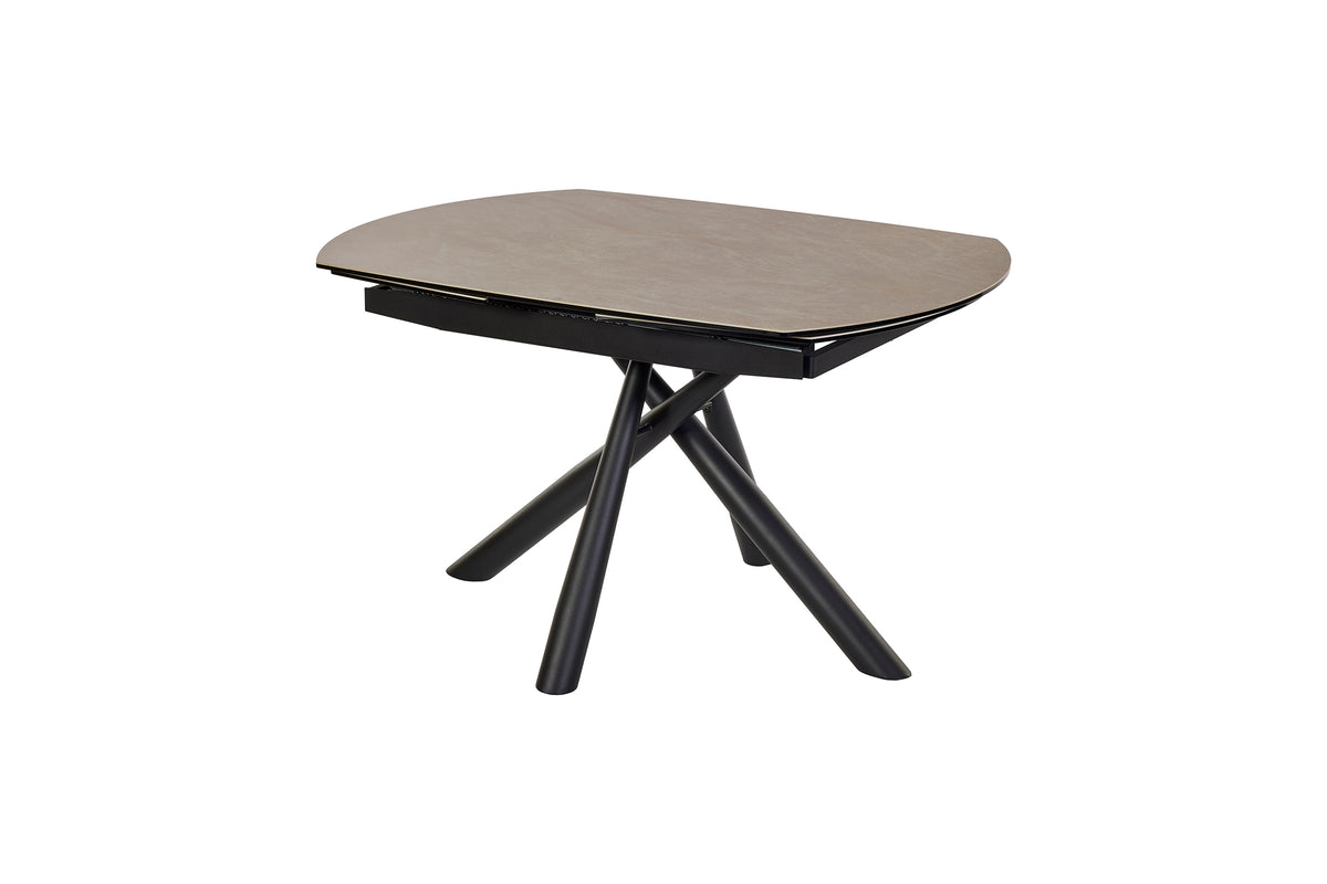 GBO -Verlengtafel TF1909 -Keramisch Sand - 130 ( 200 ) x 95 x 73 cm