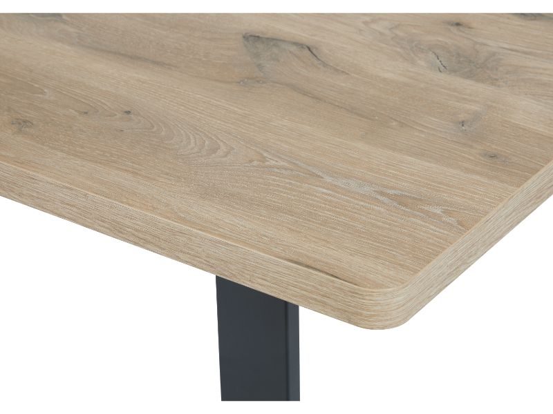 GBO - Table de salle à manger Santos TF2302 – 200x100x76 cm – Chêne Canyon