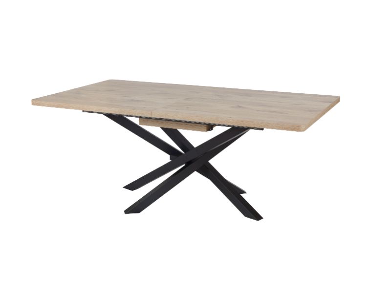 GBO - Verlengbare tafel Santos TF2303 – 190/240x100x76 cm – Canyon Oak
