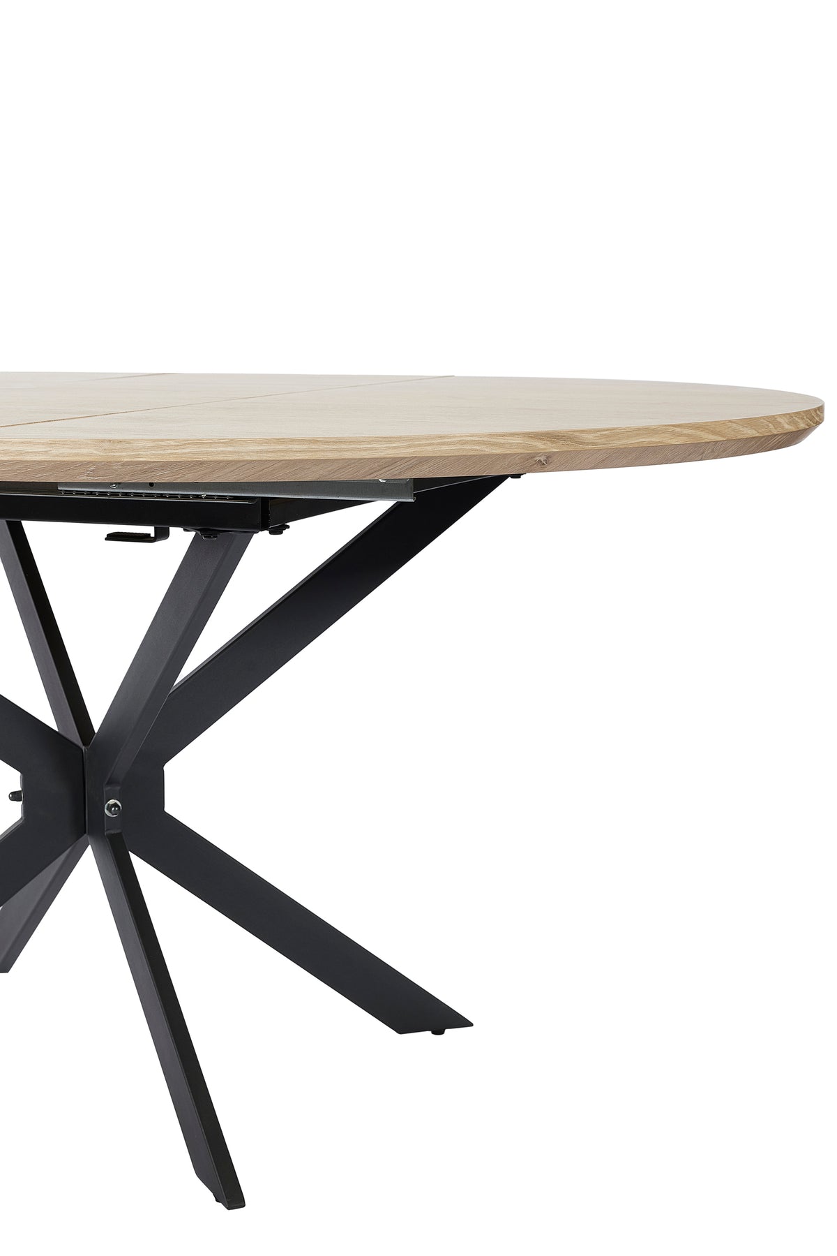 GBO - Eettafel Joy - Uittrekbaar - Alaska Oak - 120 (160) x H76 cm