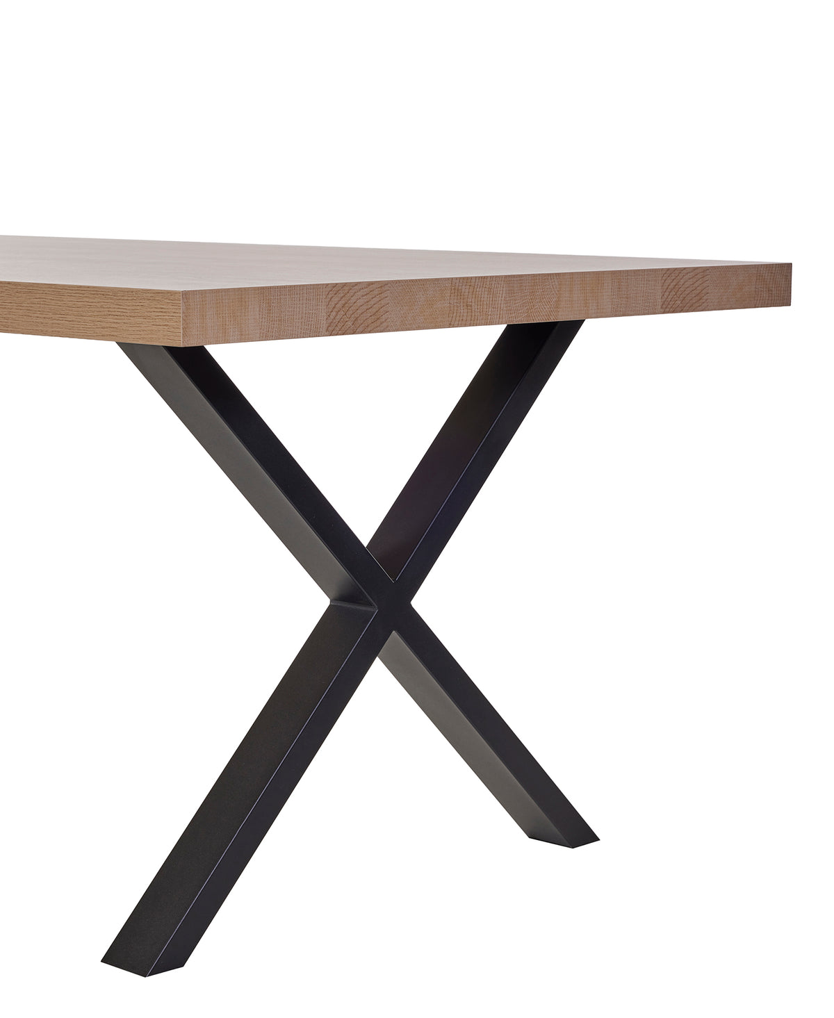 GBO - Tafel Uri - A - U of X-Poot - Hudson oak - 200x100x76 cm