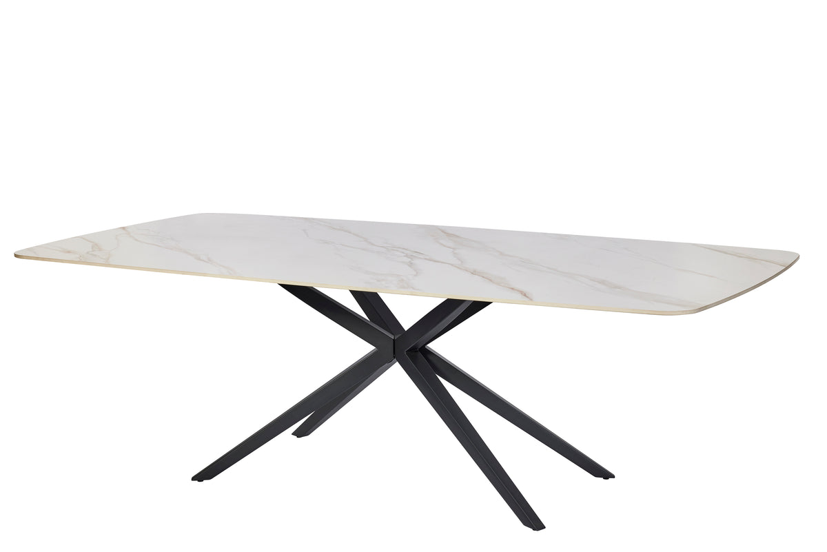 GBO - Table Céramique TF2403 - Ovale Suédoise - 240 x 120 x 76 cm