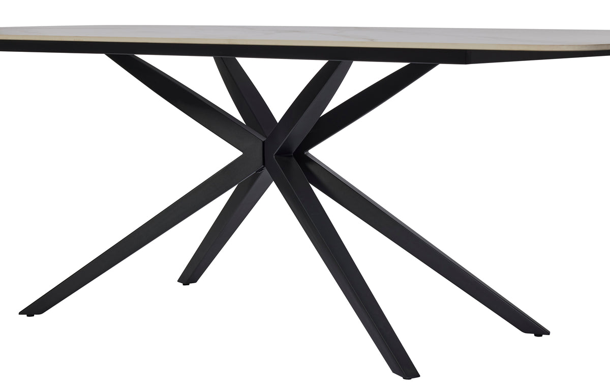 GBO - Table Céramique TF2403 - Ovale Suédoise - 240 x 120 x 76 cm
