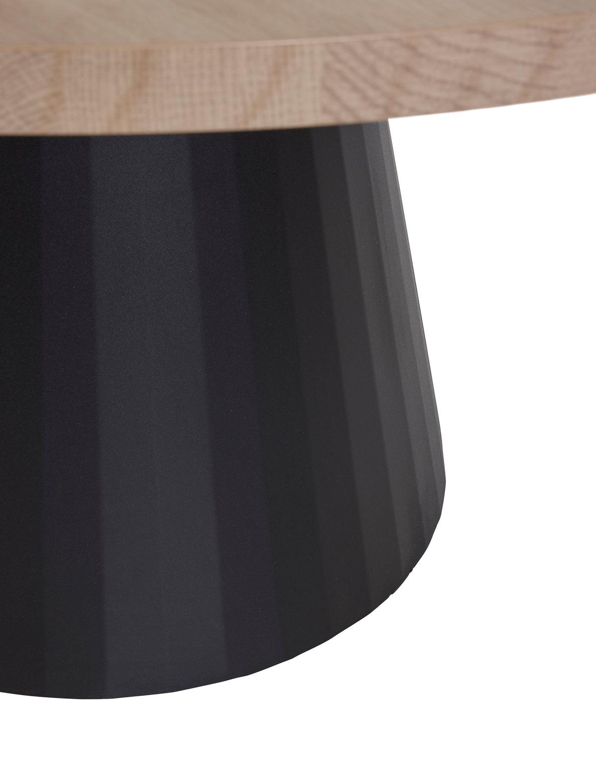 GBO - Table de salle à manger Umberto Ronde – Chêne Urbain - 150x150x77 cm