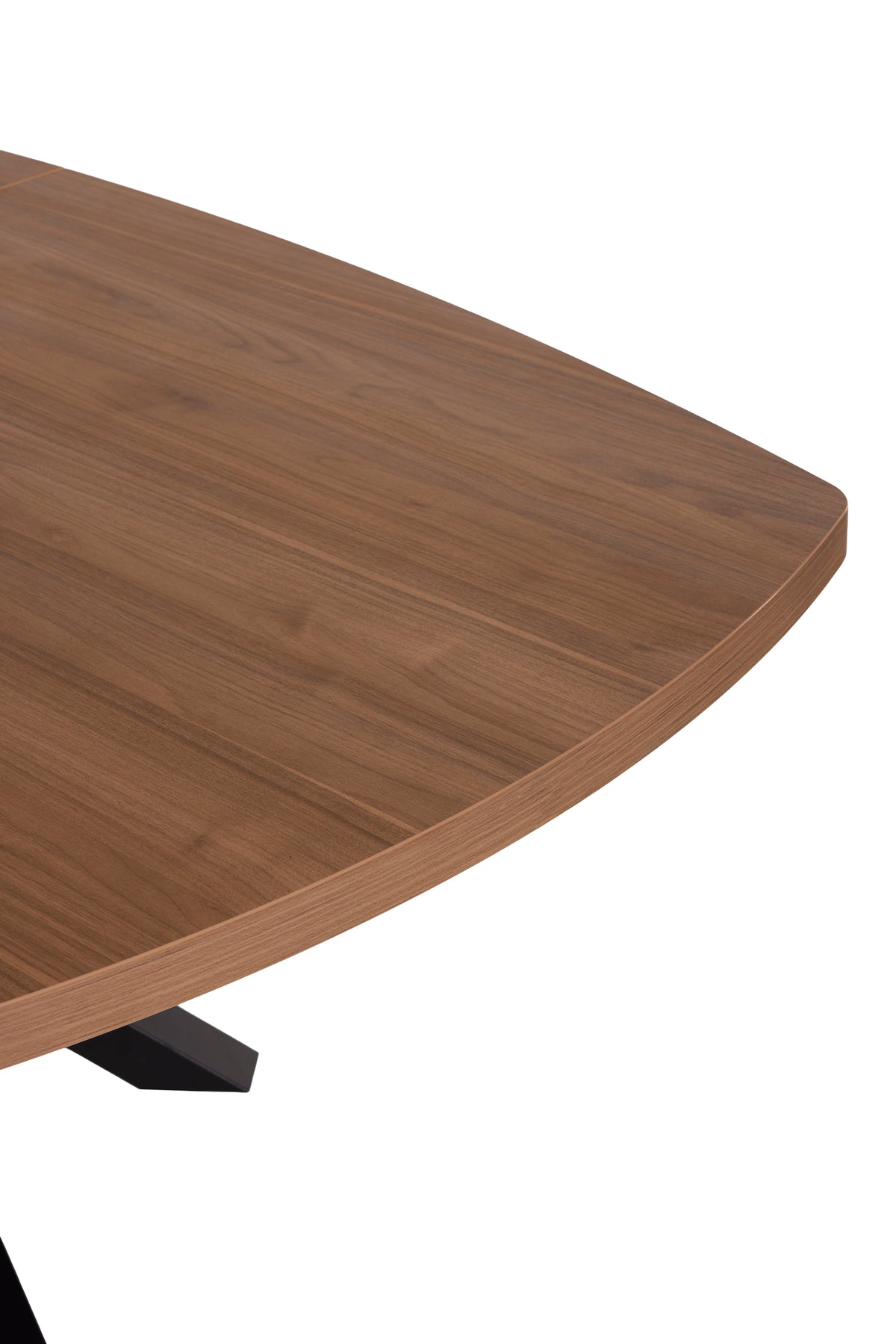GBO - Table à manger Valerio TF2415 - Ovale extensible - Noyer clair - 200->250x 100x76 cm