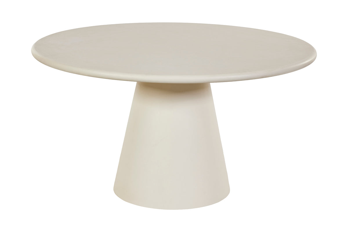 GBO – Cementex Rondel Tafel – Witte kleur – TF2503 - Ø140 cm