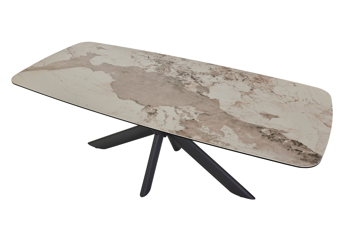 GBO - Keramische Tafel TF2506 - Marmer - 220 x 100 x 76 cm