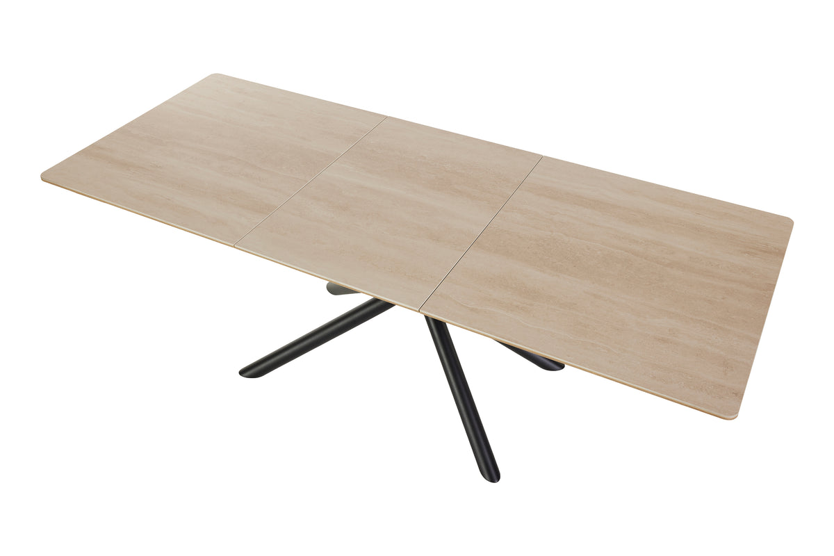 GBO - Eettafel Keramisch Rechthoekig TF2510 - 160 (220) x 90 x 76 cm