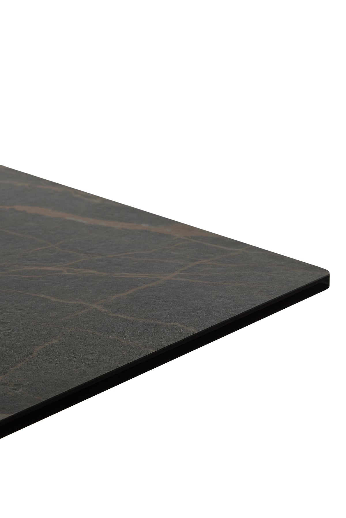 GBO - Eettafel Keramisch Rechthoekig TF2511 - Antraciet - 200 (300) x 100 x 76 cm