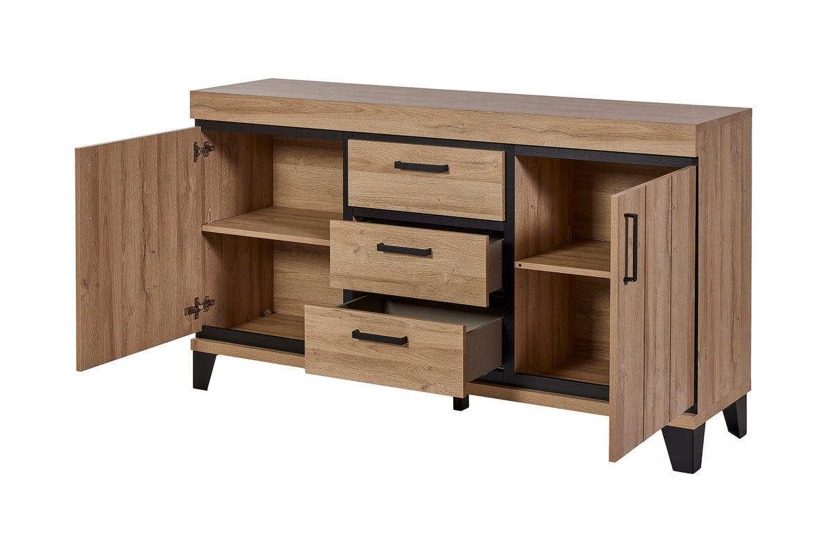 GBO - Buffet Titus – 175x97x48 cm – Chêne Français